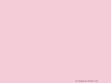 浅唱流年彩色体 Version 1.4;Jan 7, 2019图片样张