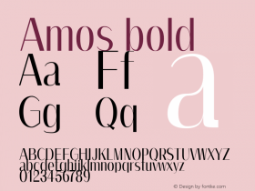 Amos bold 0.1.0图片样张