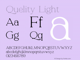 Quelity-Light Version 1.000图片样张