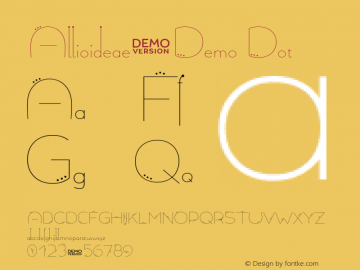 Allioideae-Demo Dot Version 1.000图片样张