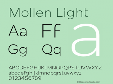 Mollen-Light Version 1.000;YWFTv17图片样张
