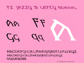 FZ JAZZY 31 LEFTY Normal 1.0 Thu Apr 21 18:42:50 1994图片样张