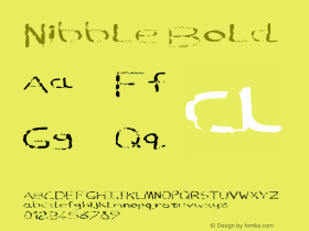 Nibble-Regular Version 001.001图片样张