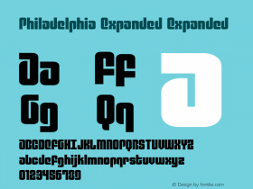 Philadelphia Expanded Version 3.1; 2015图片样张