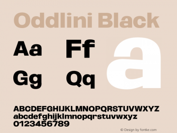 Oddlini Black Version 1.002图片样张