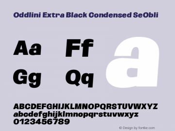 Oddlini ExtBlk Cond SeObli Version 1.002图片样张