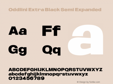 Oddlini ExtBlk SemExp Version 1.002图片样张