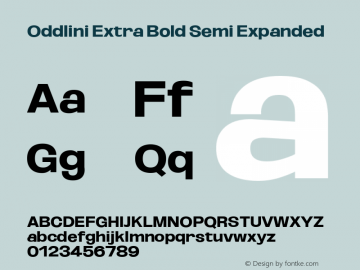 Oddlini ExtBd SemExp Version 1.002图片样张