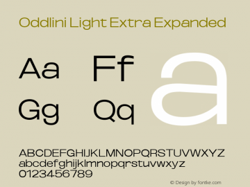 Oddlini Light Extra Expanded Version 1.002图片样张