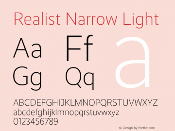 Realist Narrow Light Version 1.100图片样张