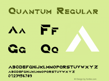 Quantum Version 1.002;Fontself Maker 2.1.2 Font Sample