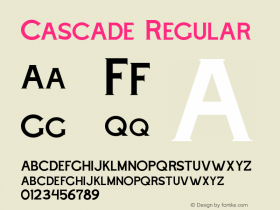 Cascade 图片样张