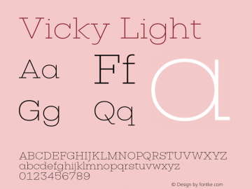 Vicky-Light Version 1.000 | wf-rip DC20190410图片样张