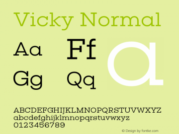 Vicky-Normal Version 1.000 | wf-rip DC20190410图片样张
