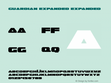 Guardian Expanded Version 2.1; 2019图片样张