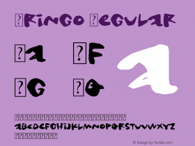 Gringo Version 1.00;July 31, 2019;FontCreator 12.0.0.2545 64-bit Font Sample