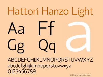 Hattori Hanzo Light Version 1.000图片样张