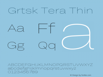 Grtsk Tera Thin Version 1.000图片样张