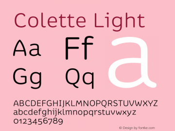 Colette-Light 1.000图片样张
