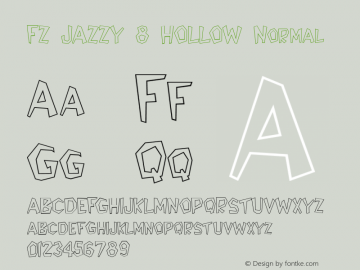 FZ JAZZY 8 HOLLOW Normal 1.000图片样张