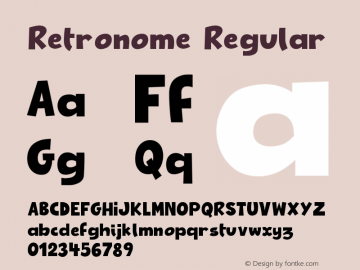 Retronome Regular 