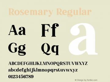 Rosemary Version 1.000图片样张
