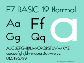 FZ BASIC 19 Normal 1.000图片样张