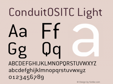 ConduitOSITC-Light Version 001.000图片样张