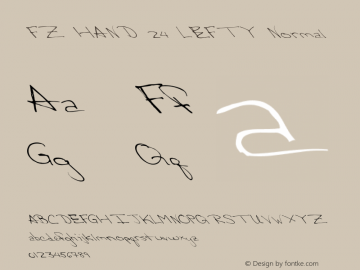 FZ HAND 24 LEFTY Normal 1.000图片样张