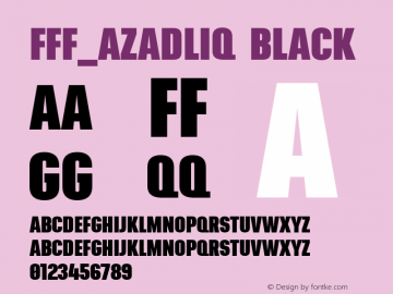 FFF_AZADLIQ Black Version 1.001图片样张