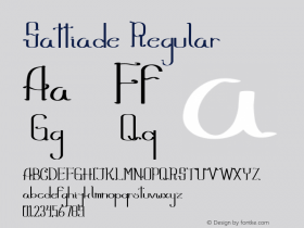 Sattiade Version 1.00;October 21, 2019;FontCreator 12.0.0.2545 64-bit Font Sample