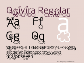 Quivira Version 4.1 Font Sample