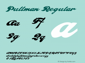 Pullman Macromedia Fontographer 4.1.4 7/15/00 Font Sample