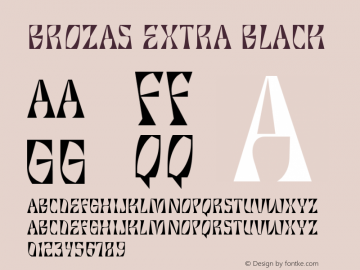 Brozas Extra Black 1.0图片样张