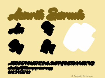 Asterik Extrude Version 1.00;August 30, 2019;FontCreator 11.5.0.2430 64-bit Font Sample