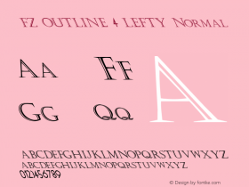 FZ OUTLINE 4 LEFTY Normal 1.000图片样张