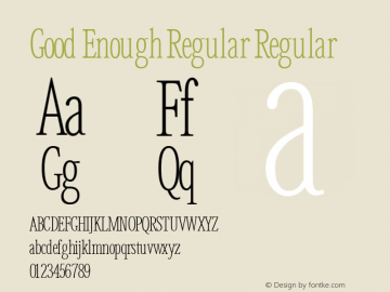 Good Enough Regular Regular Altsys Metamorphosis:11/13/94图片样张