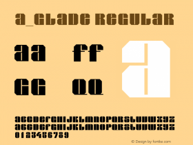 a_Glade Regular 001.002 Font Sample