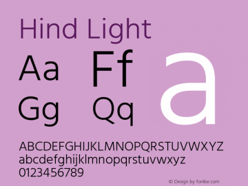 Hind Light Version 2.001;PS 1.0;hotconv 1.0.79;makeotf.lib2.5.61930; ttfautohint (v1.5.33-1714) -l 8 -r 50 -G 200 -x 13 -D latn -f deva -w G -W -c -X 