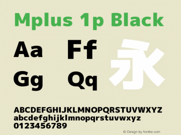 Mplus 1p Black Version 1.061图片样张