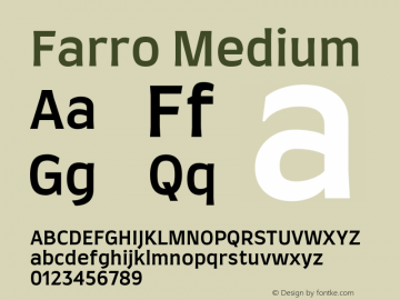 Farro Medium Version 1.101图片样张
