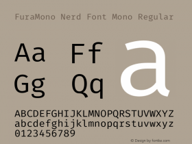 Fira Mono Version 3.111;PS 003.111;hotconv 1.0.70;makeotf.lib2.5.58329 Font Sample