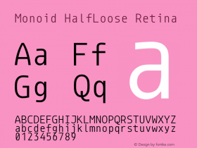 Monoid HalfLoose Retina Version 0.62图片样张