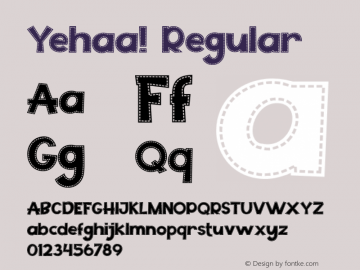 Yehaa! Version 1.000图片样张