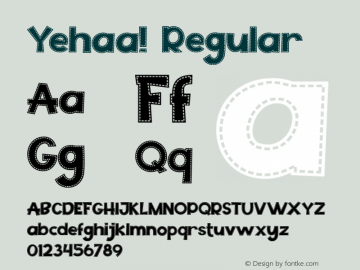 Yehaa! Version 1.000图片样张