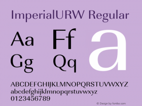 ImperialURW Version 1.00图片样张