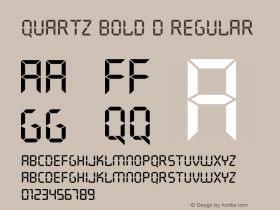 QuartzBolD Version 1.000;PS 1.00;hotconv 1.0.57;makeotf.lib2.0.21895 Font Sample