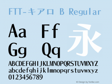 FTT-キアロ B FTT 1.3图片样张