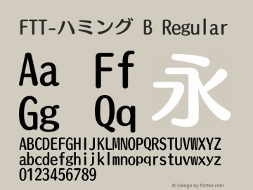 FTT-ハミング B FTT 1.3图片样张