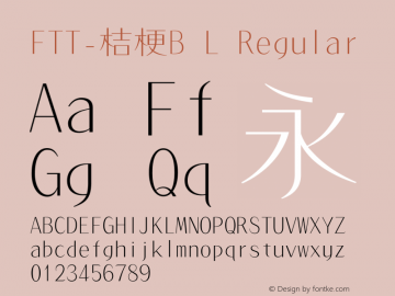 FTT-桔梗B L FTT 1.3图片样张